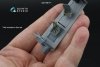 Quinta Studio QD+48618 Fairey Barracuda Observer Station 3D-Printed & coloured Interior on decal paper (Trumpeter) (with 3D-printed resin parts) 1/48
